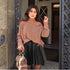 Draped Pleated Knitted Mini Skirts Women Winter Short Skirt - ROUTINE FASHION